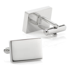 Load image into Gallery viewer, Engravable Rectangle Cufflinks and Tie Bar Gift Set
