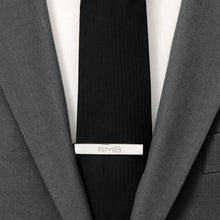 Load image into Gallery viewer, Engravable Rectangle Cufflinks and Tie Bar Gift Set
