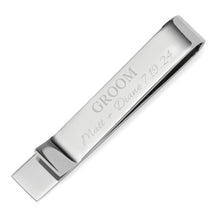 Load image into Gallery viewer, Wedding Party Engravable Tie Bar

