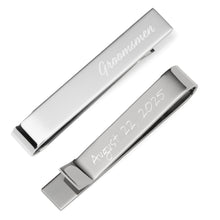 Load image into Gallery viewer, Wedding Title Engravable Tie Bar
