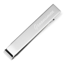 Load image into Gallery viewer, Wedding Title Engravable Tie Bar
