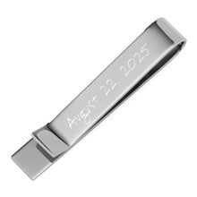 Load image into Gallery viewer, Wedding Title Engravable Tie Bar
