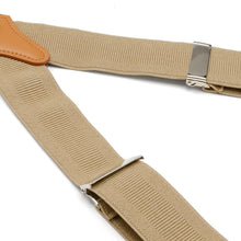 Load image into Gallery viewer, Tan Convertible Suspenders
