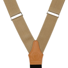 Load image into Gallery viewer, Tan Convertible Suspenders
