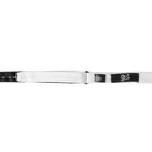 Load image into Gallery viewer, White Silk Self Bow Tie
