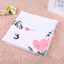 Load image into Gallery viewer, Newborn Baby Milestone Photography Blanket - # BAGE41110002
