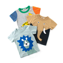 Load image into Gallery viewer, Children Cute Animals T-shirt - # BOAA11510023
