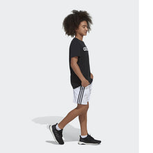 Load image into Gallery viewer, adidas boys Classic 3-stripes Shorts 7 White - # BOAA13610002
