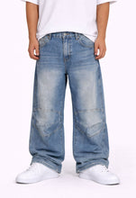 Load image into Gallery viewer, AZUL BAGGY BIKER DENIM
