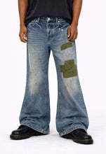 Load image into Gallery viewer, MUD PATCHWORK FLARE DENIM
