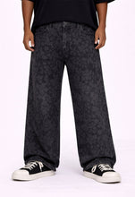 Load image into Gallery viewer, NOIR FLORAL DENIM
