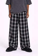 Load image into Gallery viewer, PLAID SPLIT SWEATPANTS
