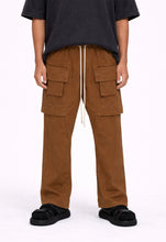 Load image into Gallery viewer, DESERT DROP-CROTCH DRAWSTRING CARGO PANTS
