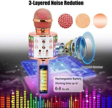 Load image into Gallery viewer, Wireless Karaoke Microphone Bluetooth Speaker
