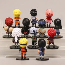 Load image into Gallery viewer, 12pcs/set Naruto Anime Shippuden PVC Figures Toys - # BOT&amp;G522610002
