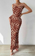 Load image into Gallery viewer, PRETTYGARDEN Backless Leopard Maxi Dress - Unleash Your Wild Side in 2024
