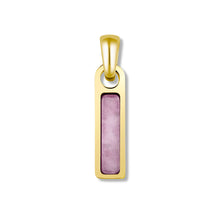Load image into Gallery viewer, Birthstone Tag Pendant - 14K Gold
