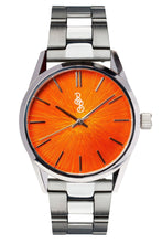 Load image into Gallery viewer, Orange Sunburst Watch
