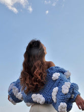 Load image into Gallery viewer, Oversized Cloud Handmade Knit Cardigan | NCS
