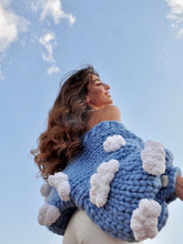 Load image into Gallery viewer, Oversized Cloud Handmade Knit Cardigan | NCS
