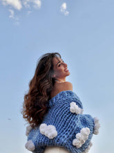 Load image into Gallery viewer, Oversized Cloud Handmade Knit Cardigan | NCS
