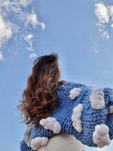 Load image into Gallery viewer, Oversized Cloud Handmade Knit Cardigan | NCS
