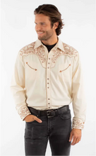 Load image into Gallery viewer, Scully Silverado  - Embroidered Men's Western Shirt
