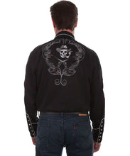 Load image into Gallery viewer, Scully Dead Man's Hand - Embroidered Men's Western Shirt

