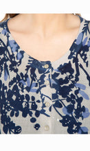 Load image into Gallery viewer, Women's 3/4 Sleeve Knit Printed And Embellished Cardigan Sweater
