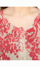 Load image into Gallery viewer, Women's 3/4 Sleeve Knit Printed And Embellished Cardigan Sweater

