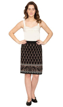 Load image into Gallery viewer, Women's Jacquard Knee Length Sweater Skirt
