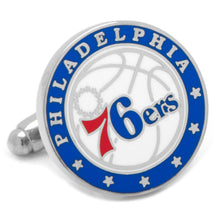 Load image into Gallery viewer, NBA Philadelphia 76ers Cufflinks
