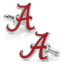 Load image into Gallery viewer, NCAA University of Alabama Cufflinks and Lapel Pin Gift Set

