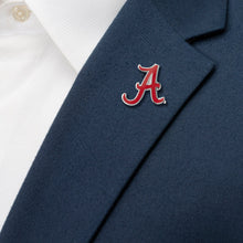 Load image into Gallery viewer, NCAA University of Alabama Cufflinks and Lapel Pin Gift Set
