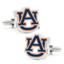 Load image into Gallery viewer, NCAA Auburn University Tigers Cufflinks and Tie Bar Gift Set

