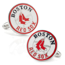 Load image into Gallery viewer, MLB Boston Red Sox Cufflinks
