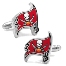Load image into Gallery viewer, NFL Tampa Bay Buccaneers Cufflinks and Tie Bar Gift Set
