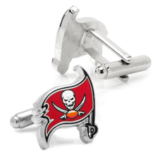 Load image into Gallery viewer, NFL Tampa Bay Buccaneers Cufflinks and Tie Bar Gift Set
