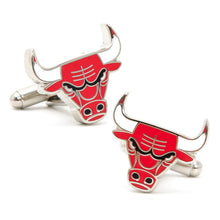 Load image into Gallery viewer, NBA Chicago Bulls Cufflinks
