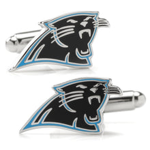 Load image into Gallery viewer, NFL Carolina Panthers Cufflinks
