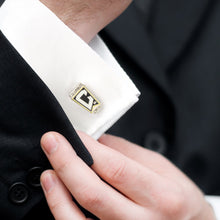 Load image into Gallery viewer, MLS Columbus Crew Cufflinks
