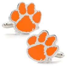 Load image into Gallery viewer, NCAA Clemson University Tigers Cufflinks &amp; Tie Bar Gift Set
