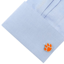 Load image into Gallery viewer, NCAA Clemson University Tigers Cufflinks
