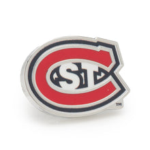 Load image into Gallery viewer, NCAA St. Cloud State Husky Mascot Lapel Pin
