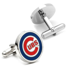 Load image into Gallery viewer, MLB Chicago Cubs Cufflinks and Tie Clip Gift Set
