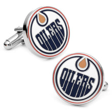 Load image into Gallery viewer, NHL Edmonton Oilers Cufflinks
