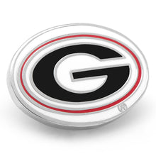 Load image into Gallery viewer, NCAA University of Georgia Bulldog Cufflinks and Lapel Pin Gift Set
