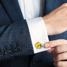 Load image into Gallery viewer, NCAA University of Iowa Hawkeyes Cufflinks
