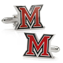 Load image into Gallery viewer, NCAA Miami University of Ohio Cufflinks
