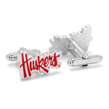Load image into Gallery viewer, NCAA Nebraska Huskers Cufflinks
